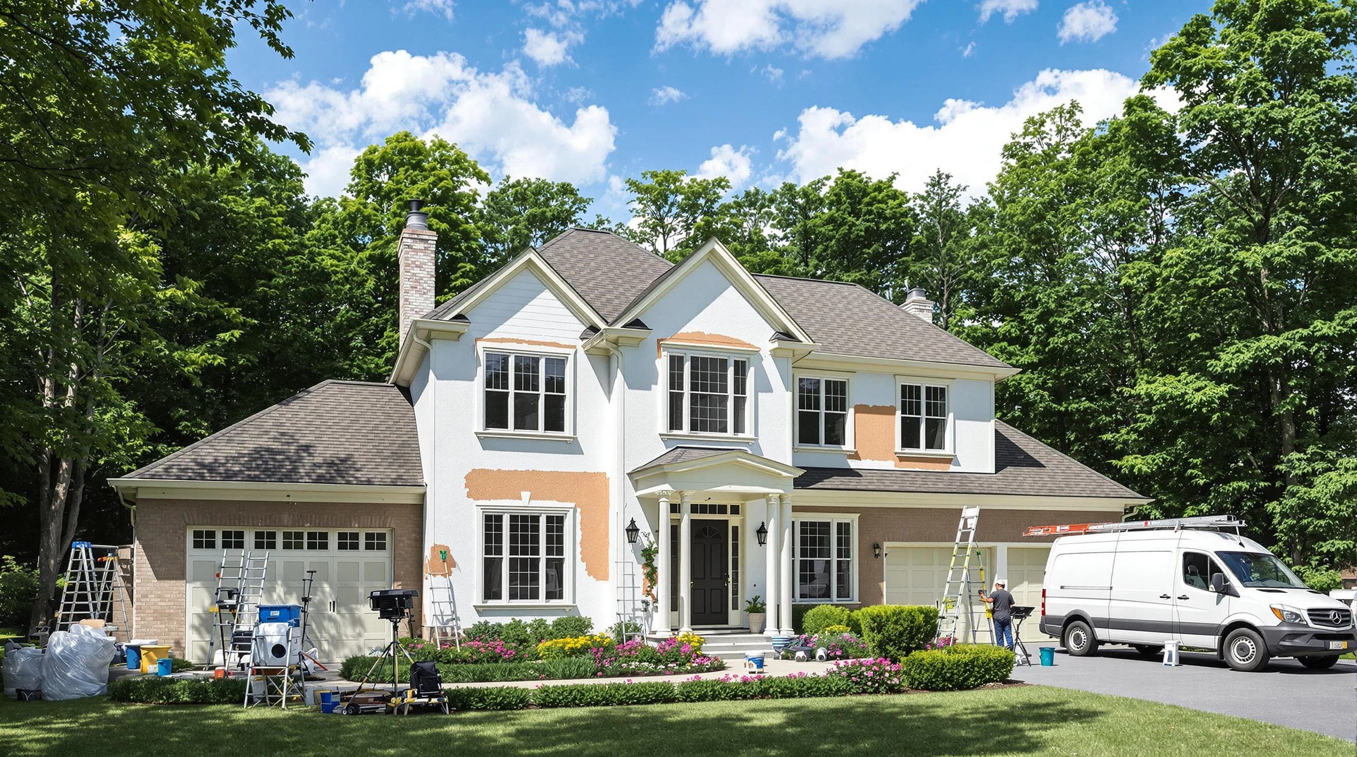 Anthem House Painters painting equipment