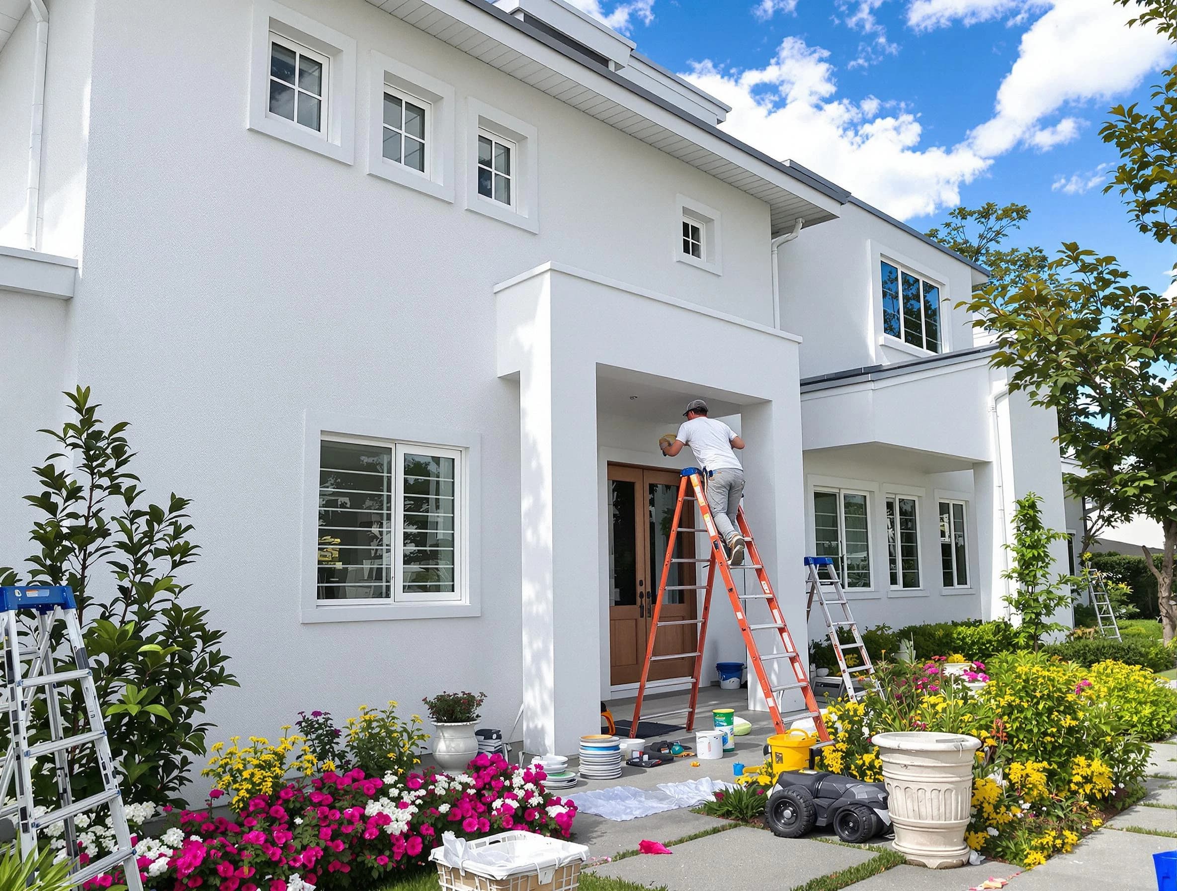 Anthem House Painters team delivering a fresh exterior coat in Anthem, AZ