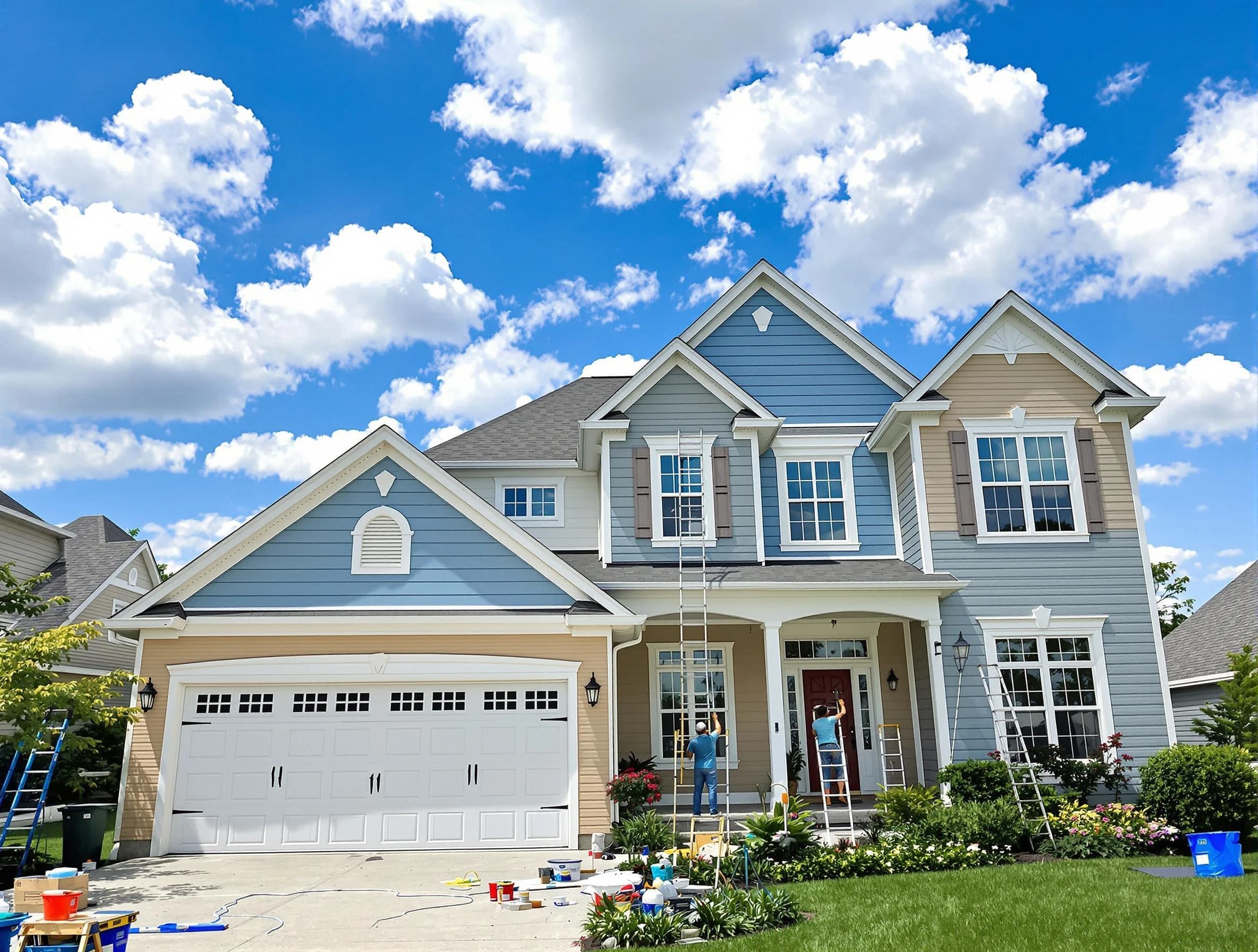 Professional house painting by Anthem House Painters experts in Anthem, AZ